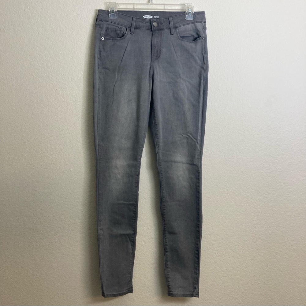 Old Navy Rockstar Super Skinny Jeggings - Gray - Size 6 Long